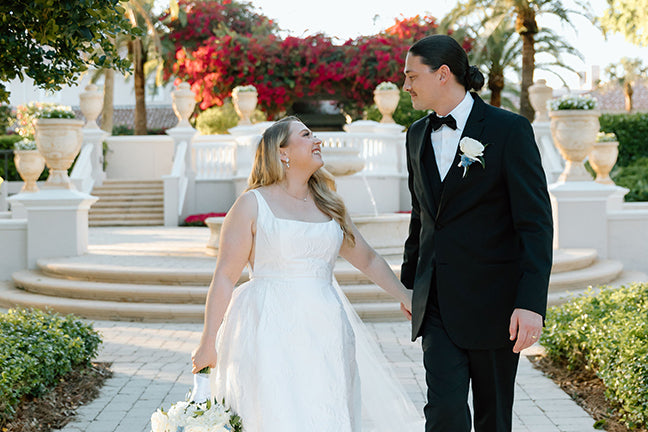 Naples, Florida wedding couple