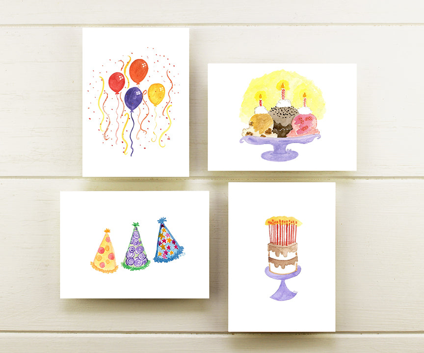 Birthday Note Cards