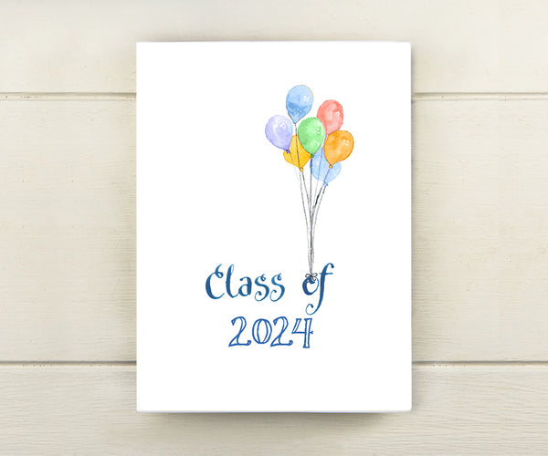 Balloons Graduation Card