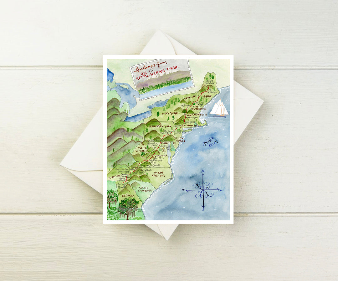 Appalachian Trail Note Cards