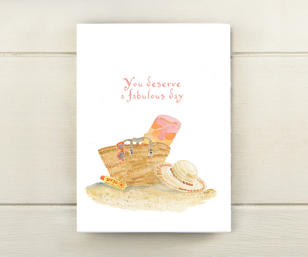 Beach Gear Mother's Day Card