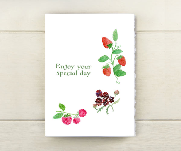 Berry Special Day card