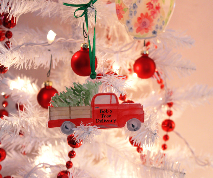 Red Truck Ornament