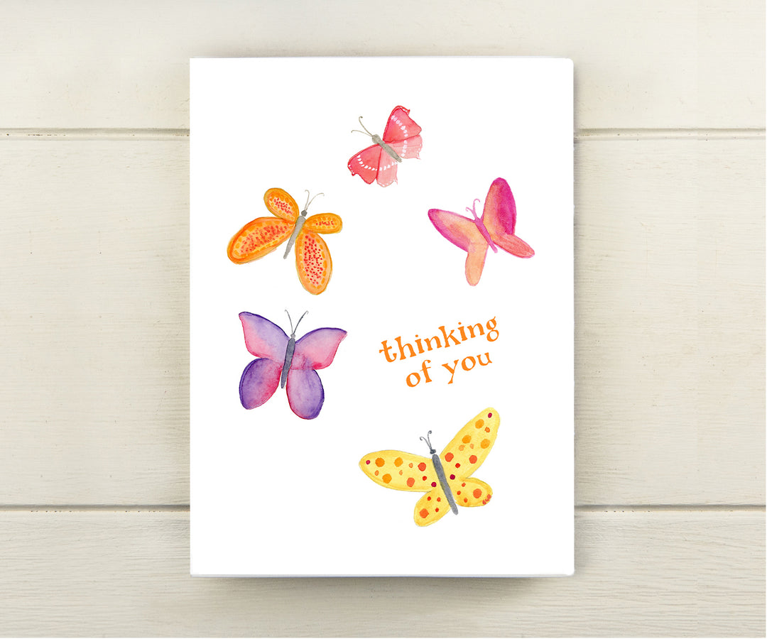 Butterflies mother's day card