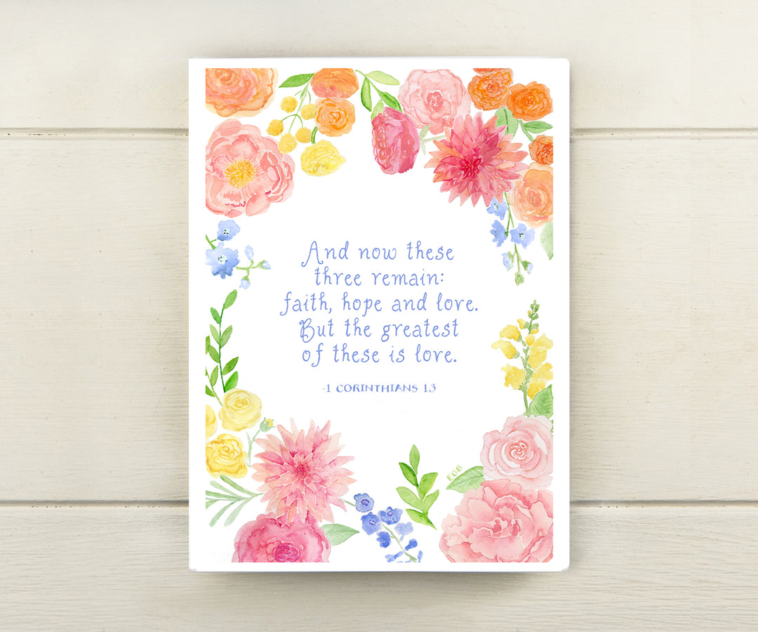 Corinthians Love Quote Card