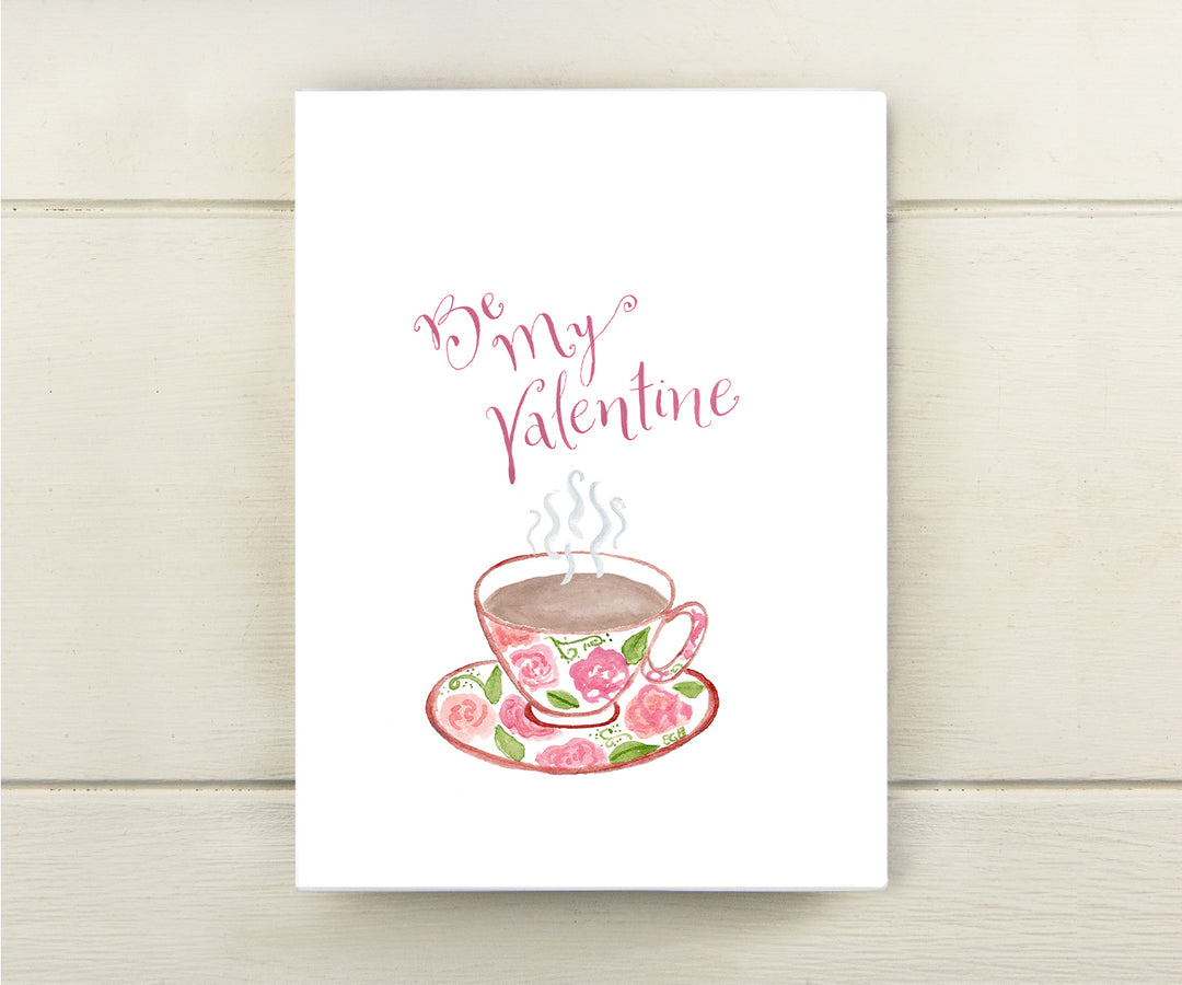 Cup of Tea Valentine Card