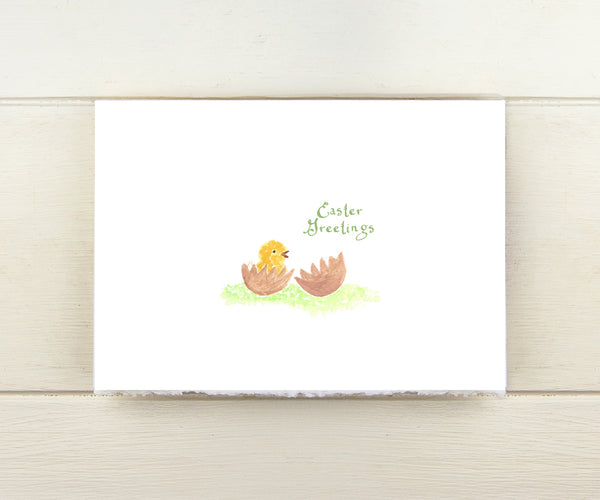 Easter Chick card