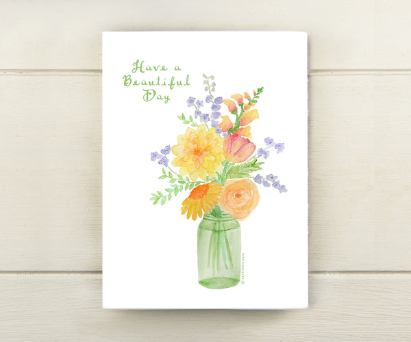 Floral Bouquet Card