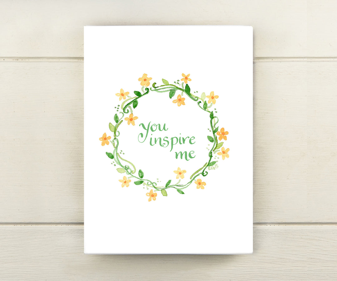 Floral Ring Card