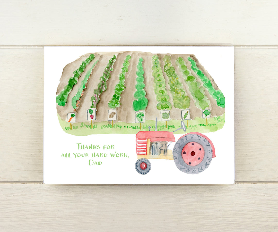 Gardening Dad Father's Day Card