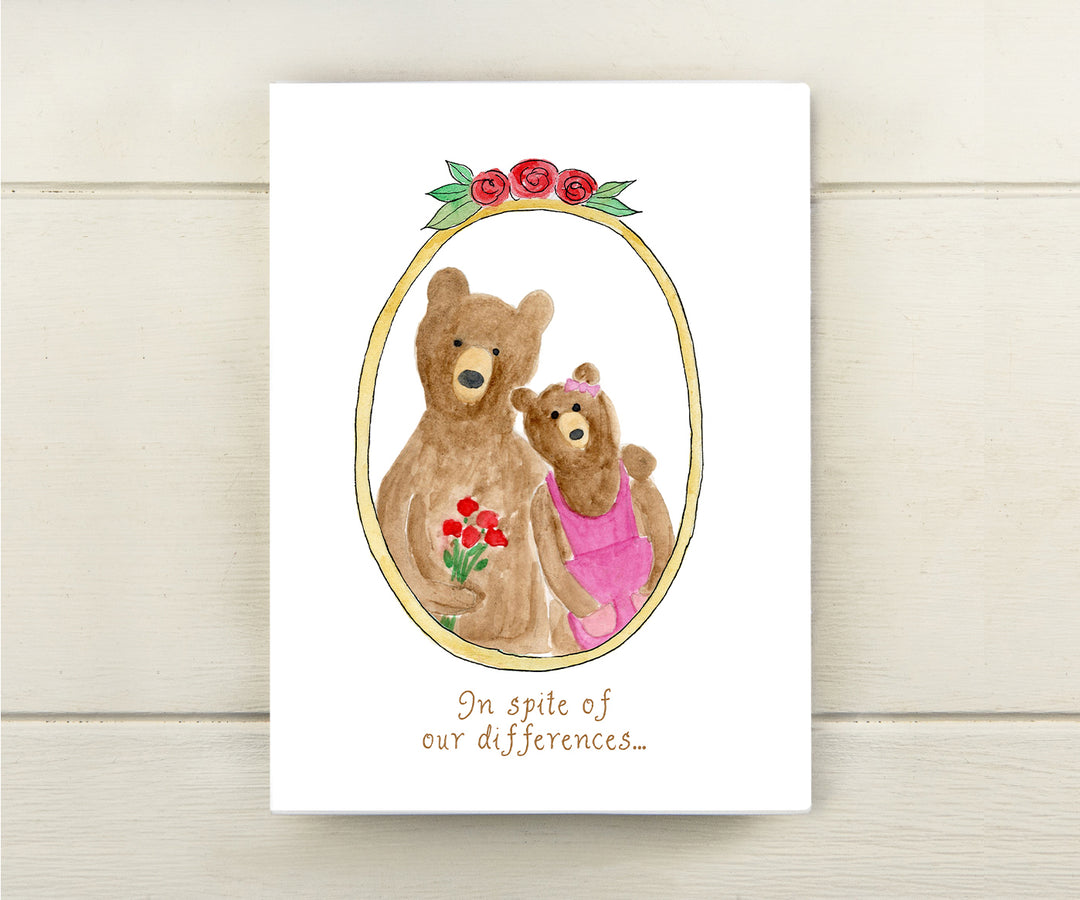 Happy Bears Couple Valentine Card