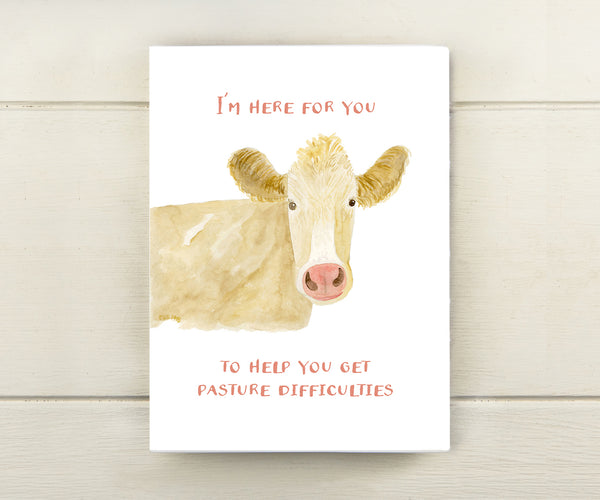 Helpful Cow Card