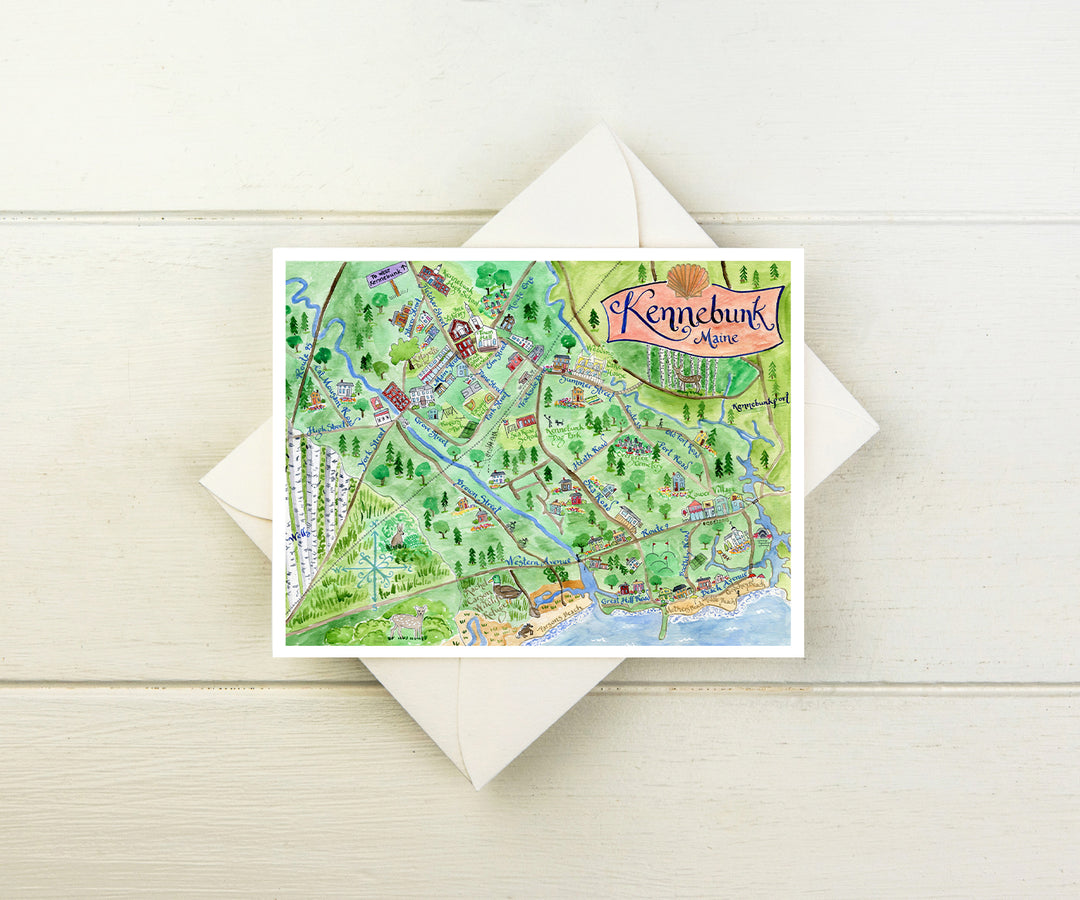 Kennebunk, ME Note Cards