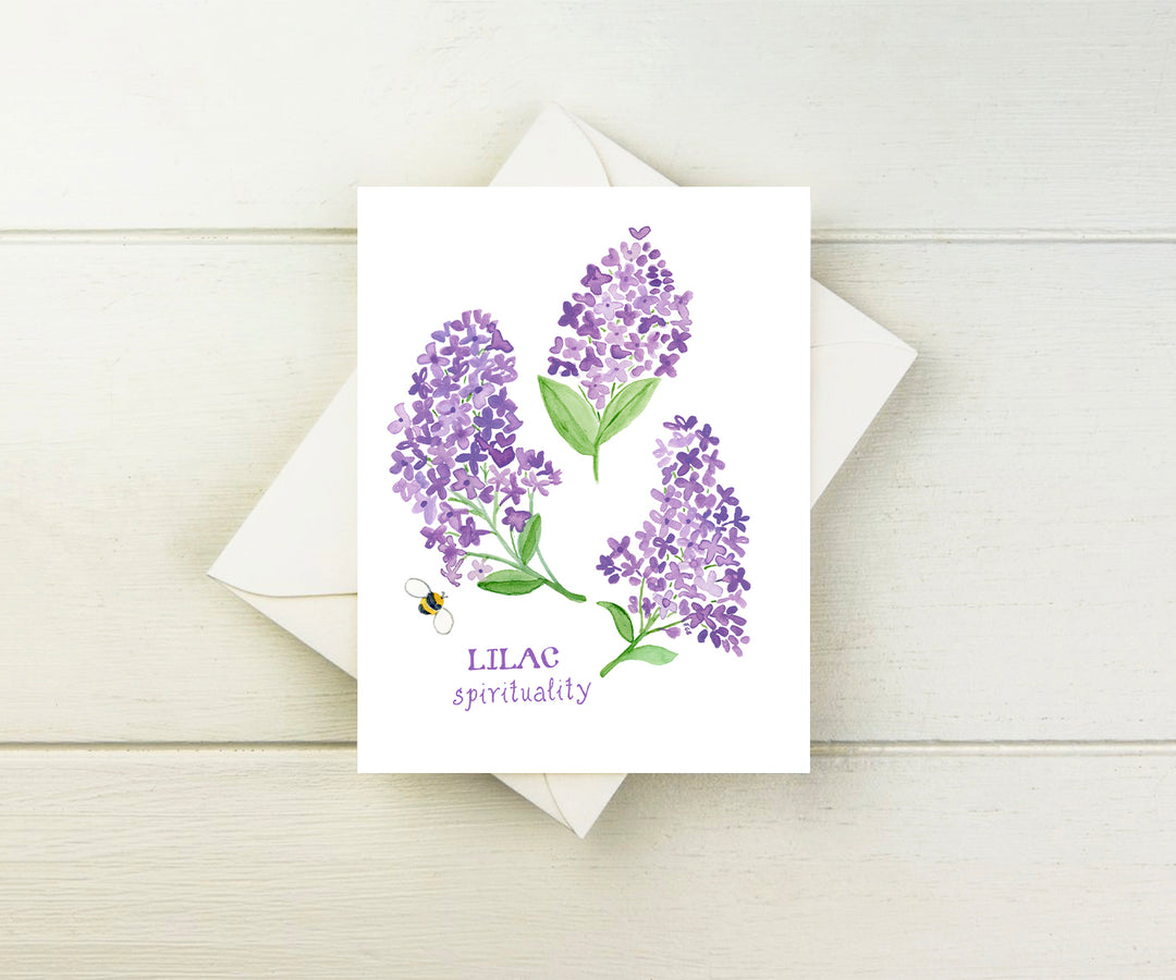 Lilac Note Cards