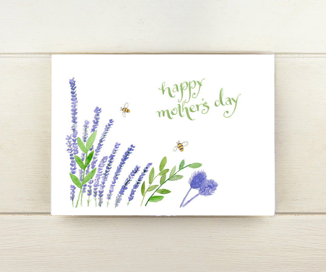 Lavender Garden Mother's Day Card