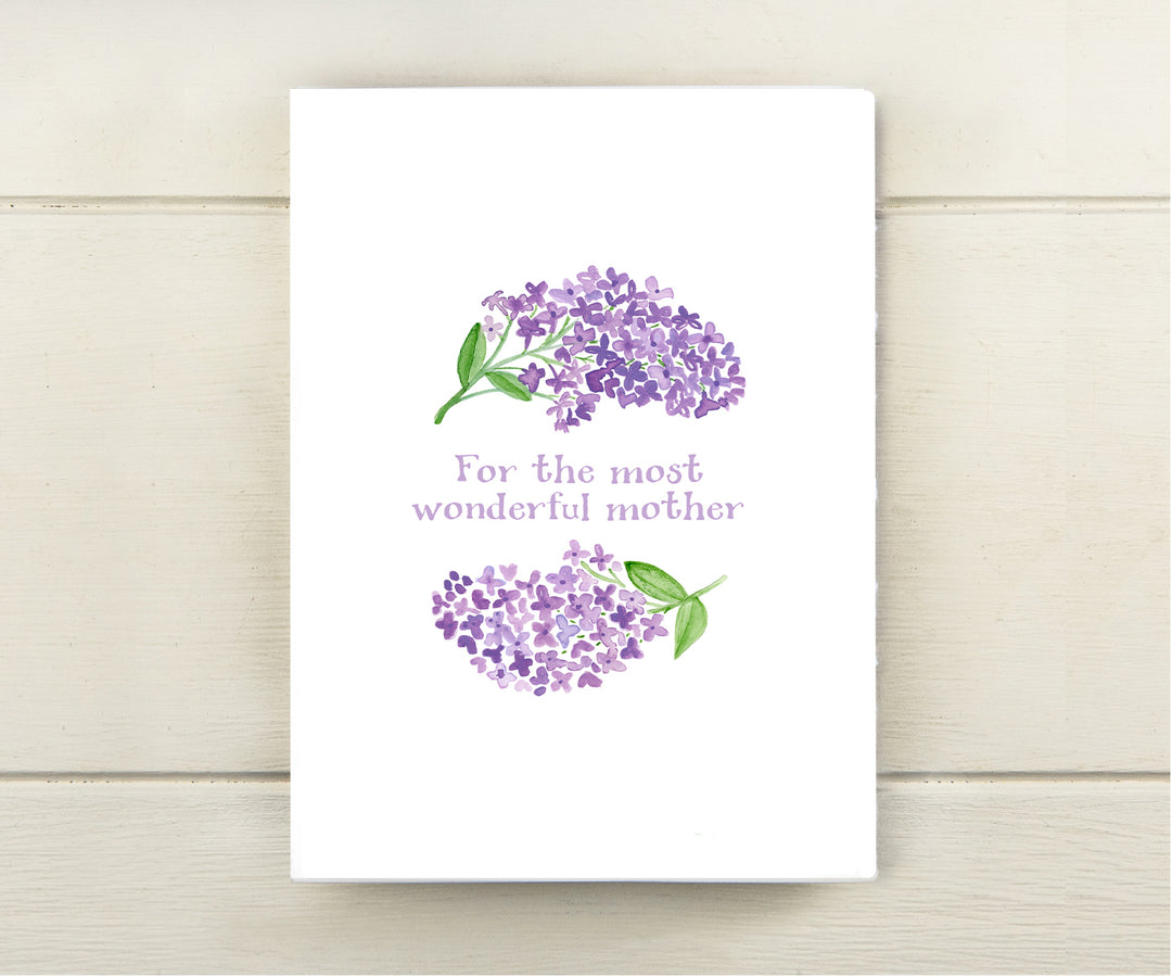 Lilac Mother's Day Card