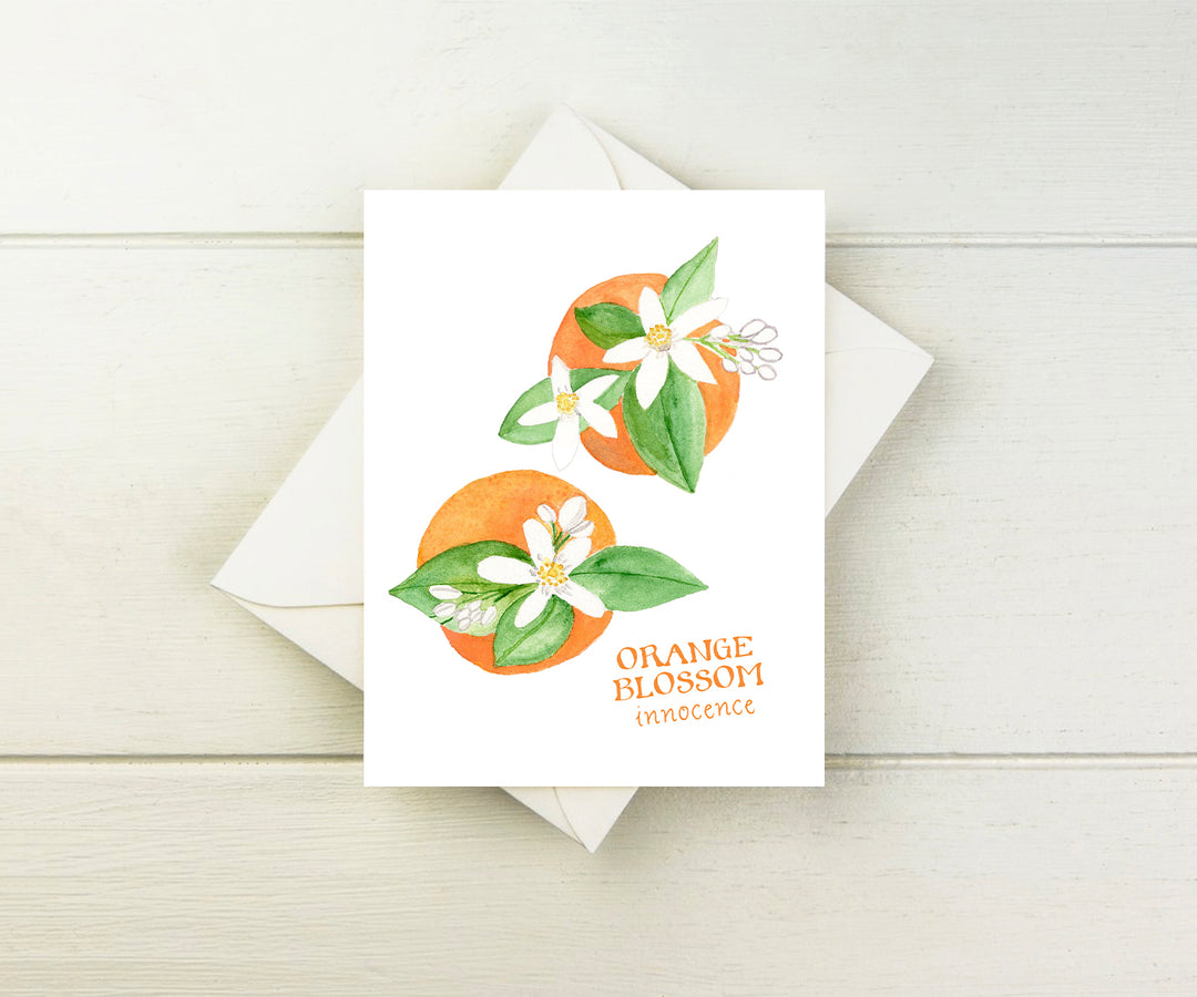 Orange Blossom Note Cards