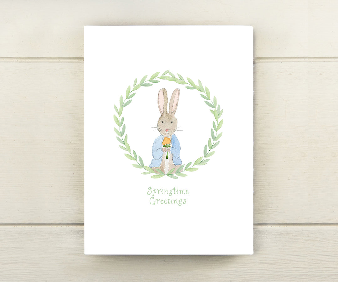 Peter Rabbit Spring Card