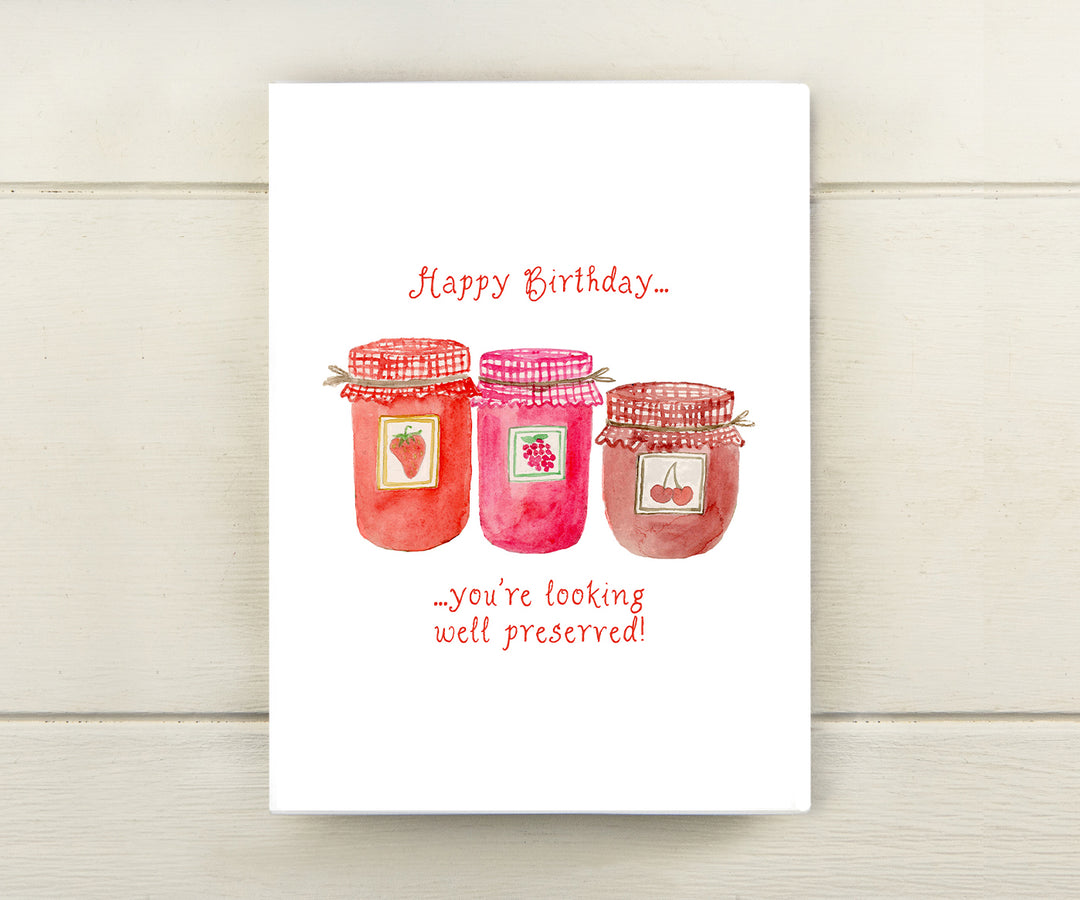 Preserves Birthday Card