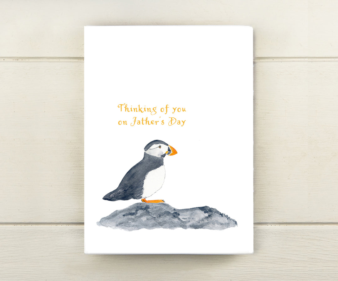 Puffin Father's Day Card