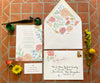 Vintage Mixed Floral Invitation