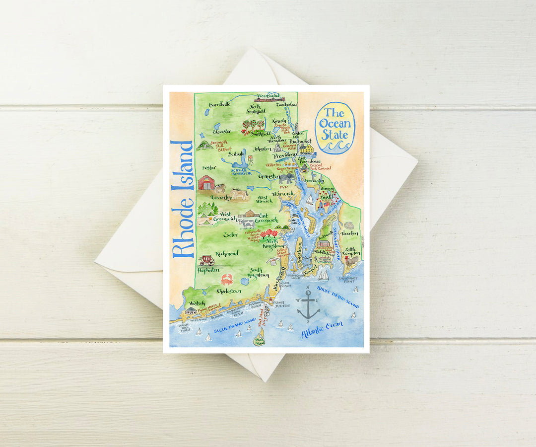 Rhode Island Note Cards