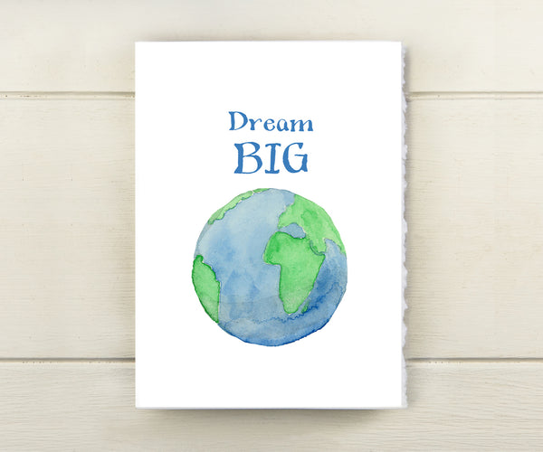 Dream Big world card