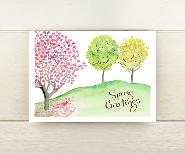 Spring Trees Card