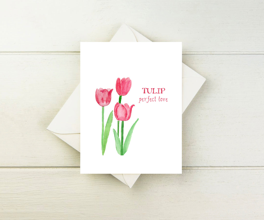 Tulip Note Cards