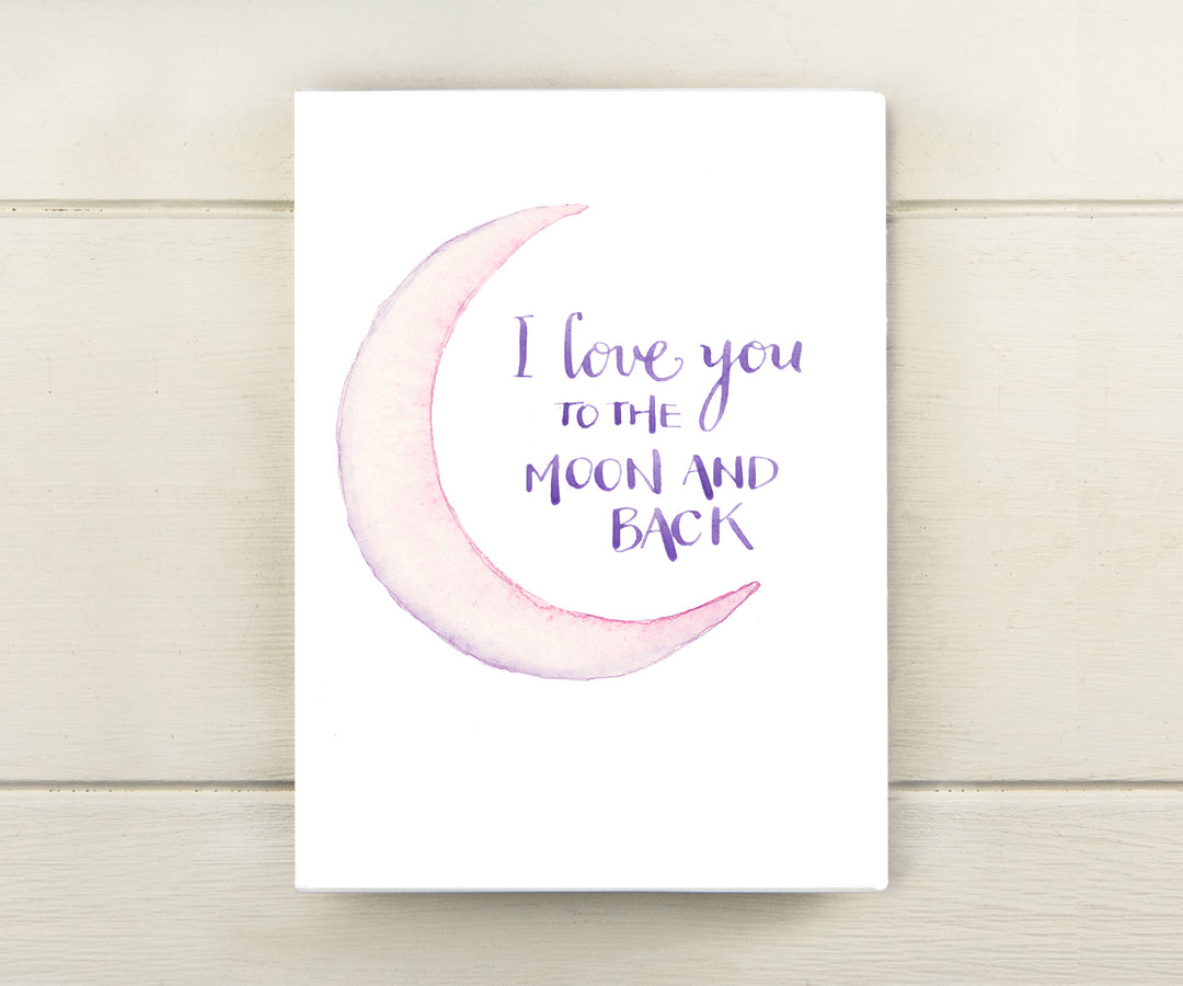 To the Moon Card