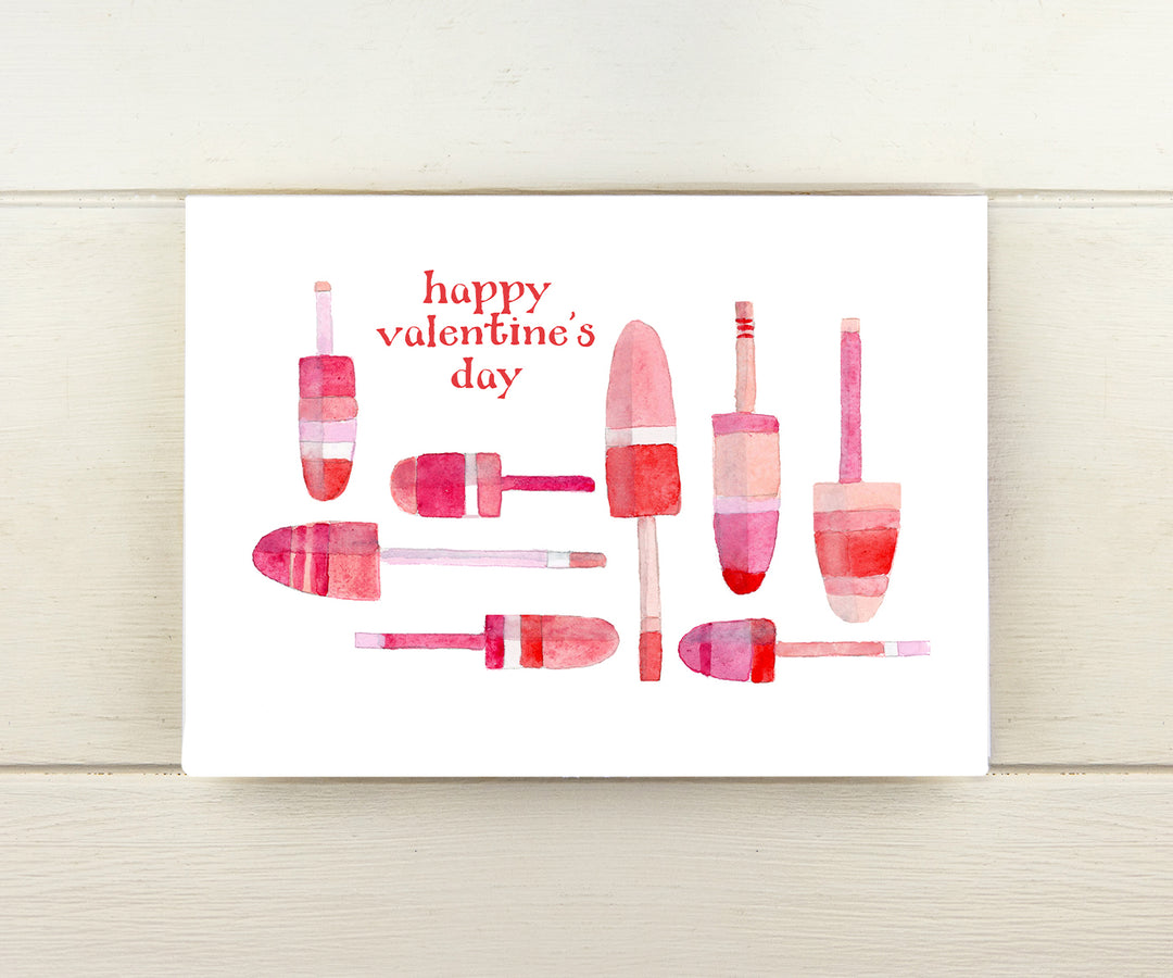 Valentine Buoys Card