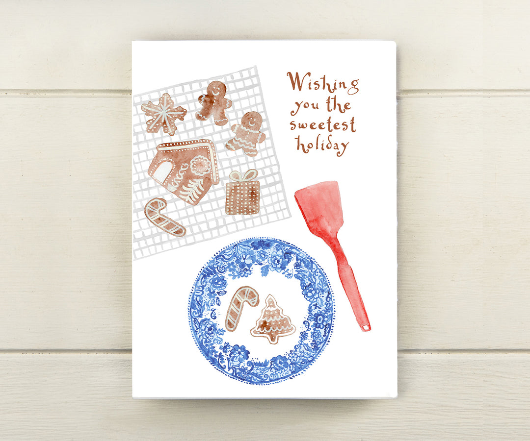 Warm Gingerbread Cookies Card