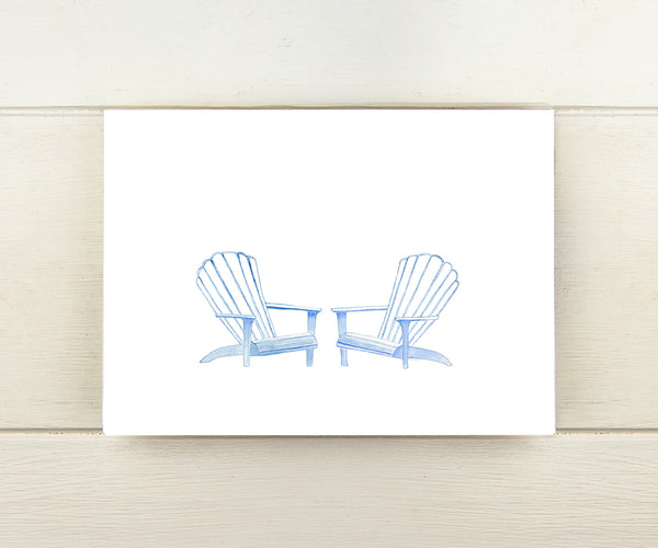 Adirondack Chairs Card