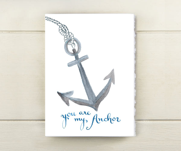You are my anchor card