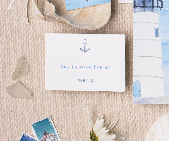 anchor place card