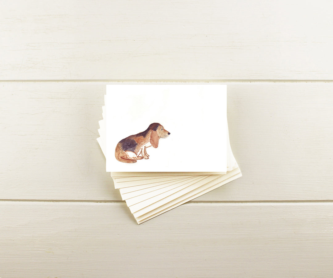 Basset Hound Note Cards