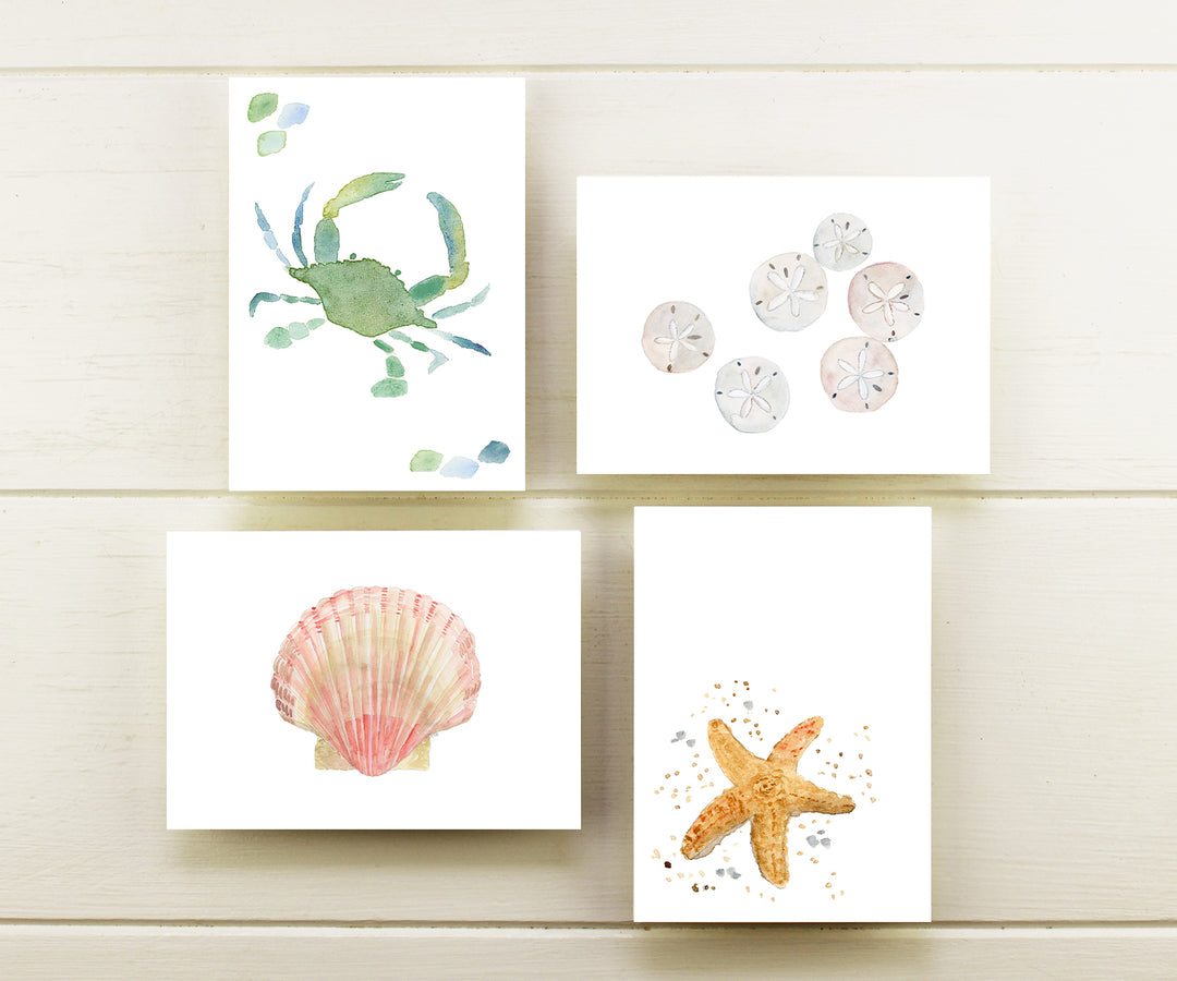 Beachcombing Note Cards