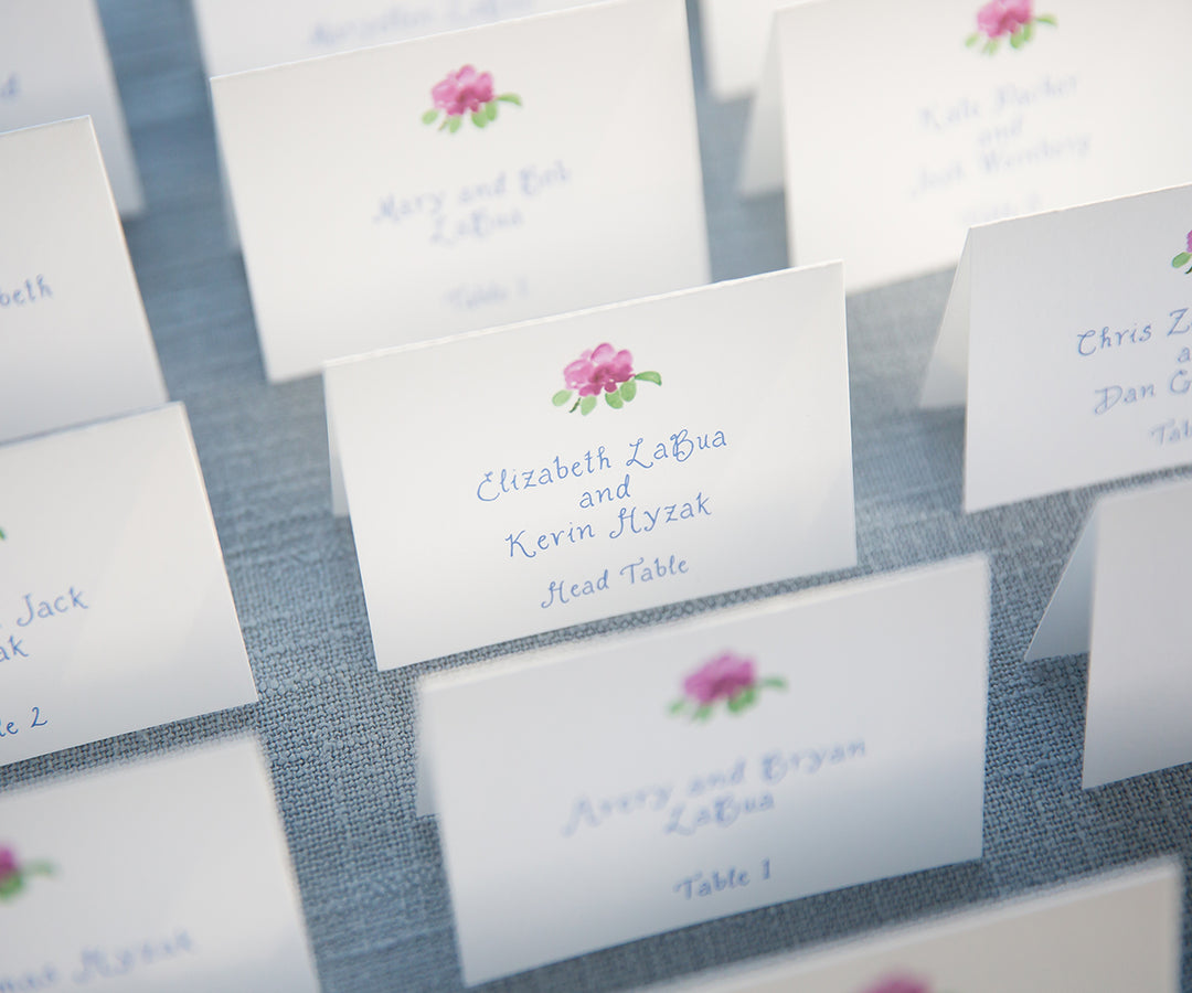 Beach Rose Escort/Place Card