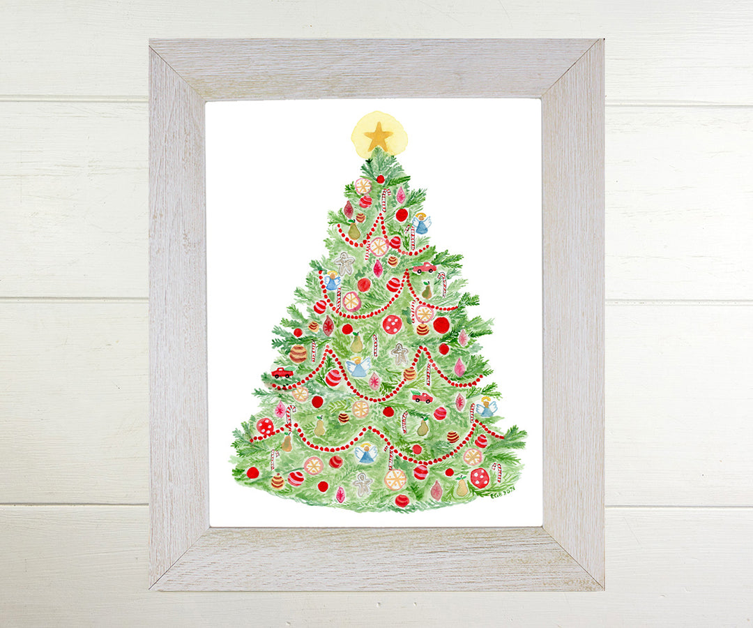 Beautiful Tree Christmas print