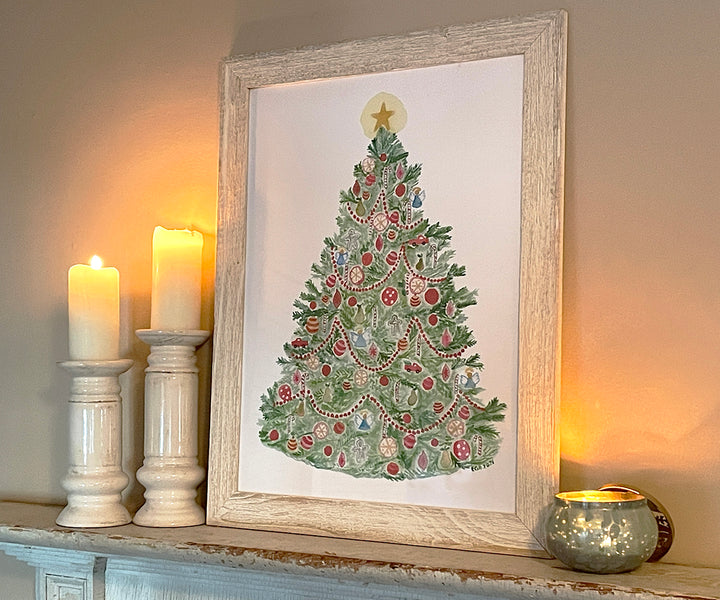 Beautiful Tree Christmas print