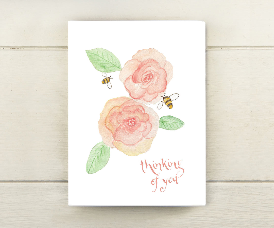 Bees & Flowers Card