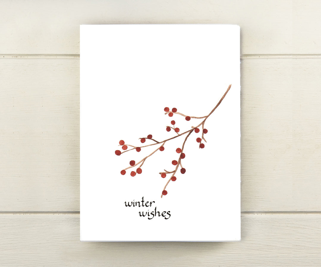 Berries Winter Wish Holiday Card