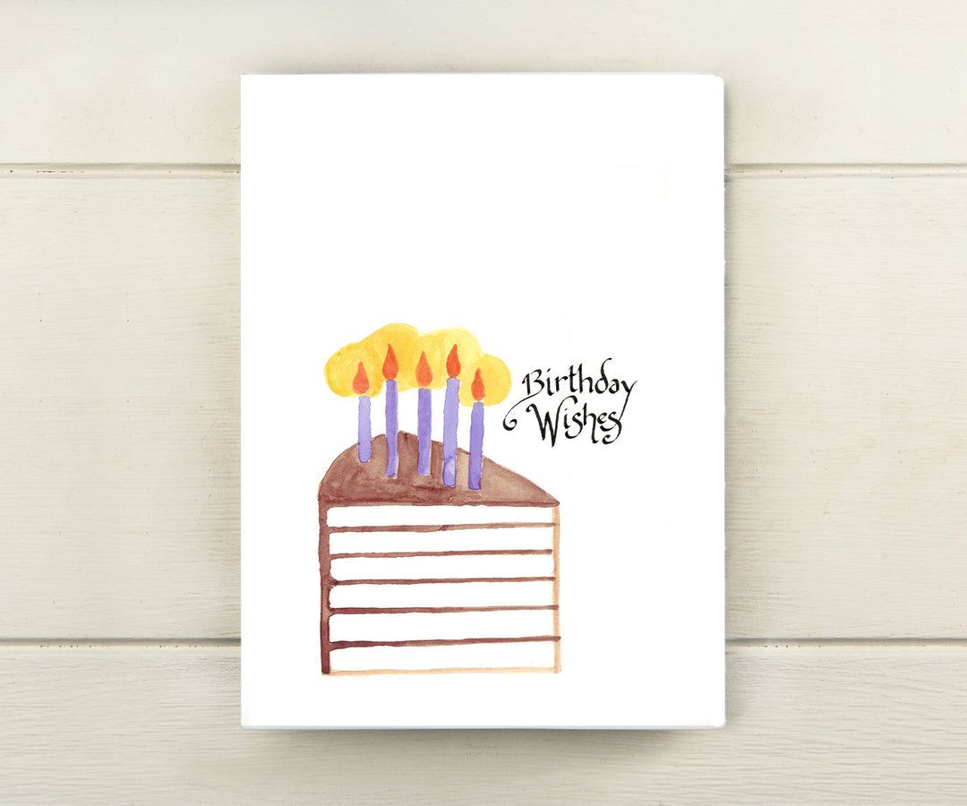 Big Birthday Cake Card