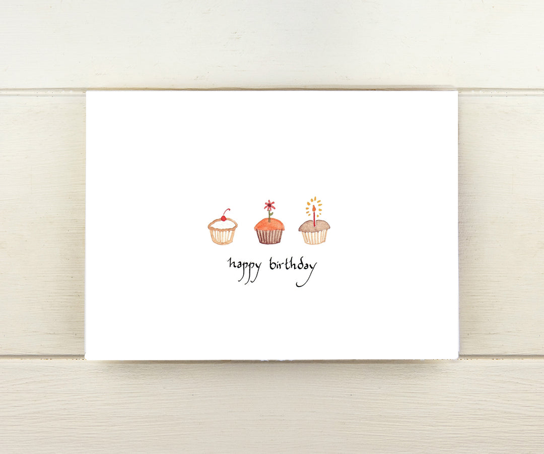 Birthday Cupcakes Card