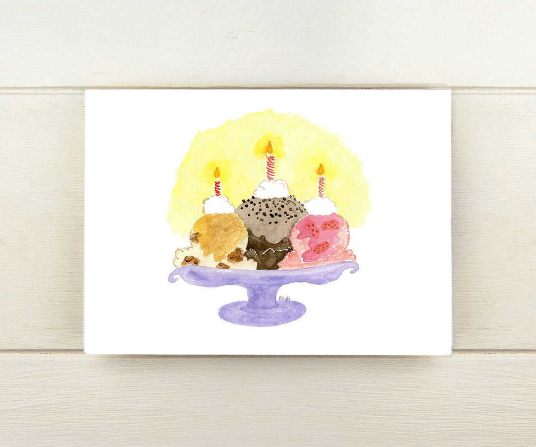 Birthday Sundae Card