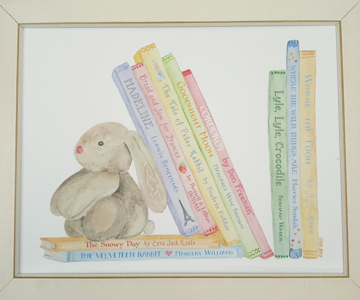 Your beloved bookshelf bunny