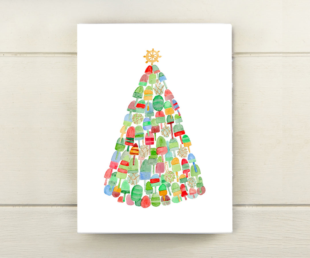 Buoy Tree Holiday Card