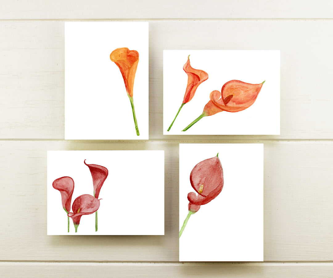 Calla Lilies Note Cards