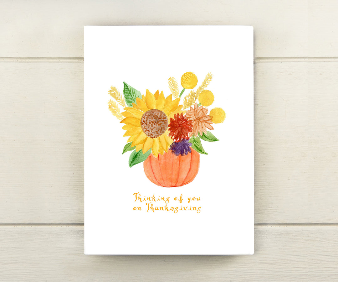 Centerpiece Thanksgiving Card