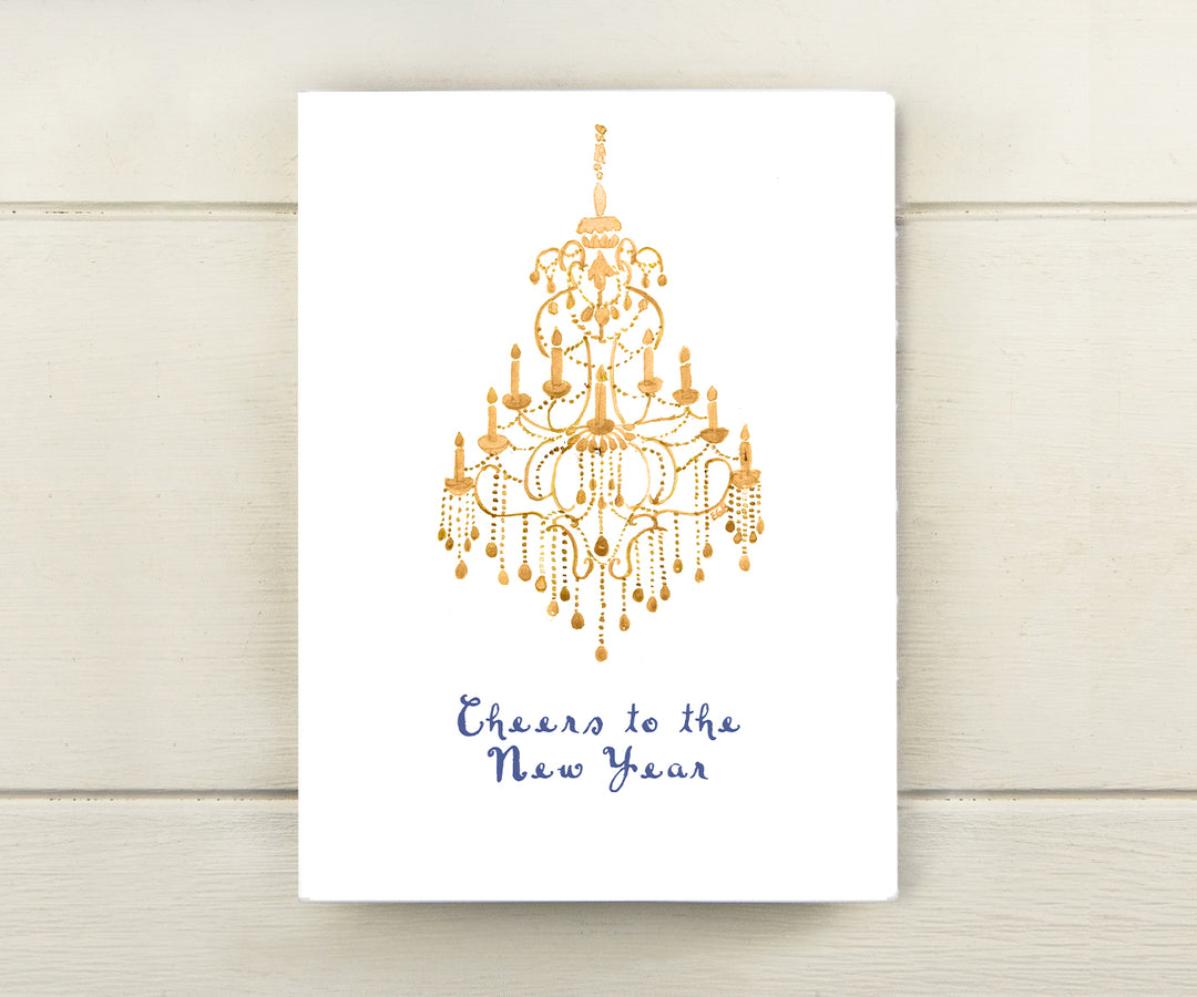 Chandelier New Year's card